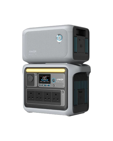 Anker SOLIX C1000 + Expansion Battery - 2,112Wh | 1,800W