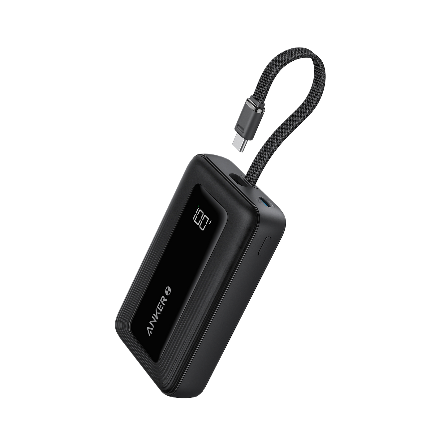 Anker Zolo Power Bank (20K, 30W, Built-In USB-C Cable)