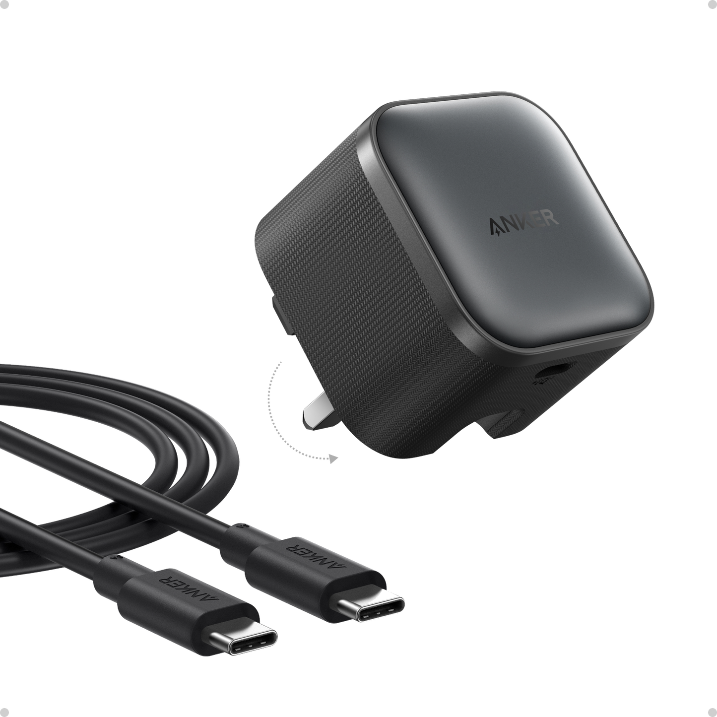 Anker Nano Charger (45W) with USB-C Cable