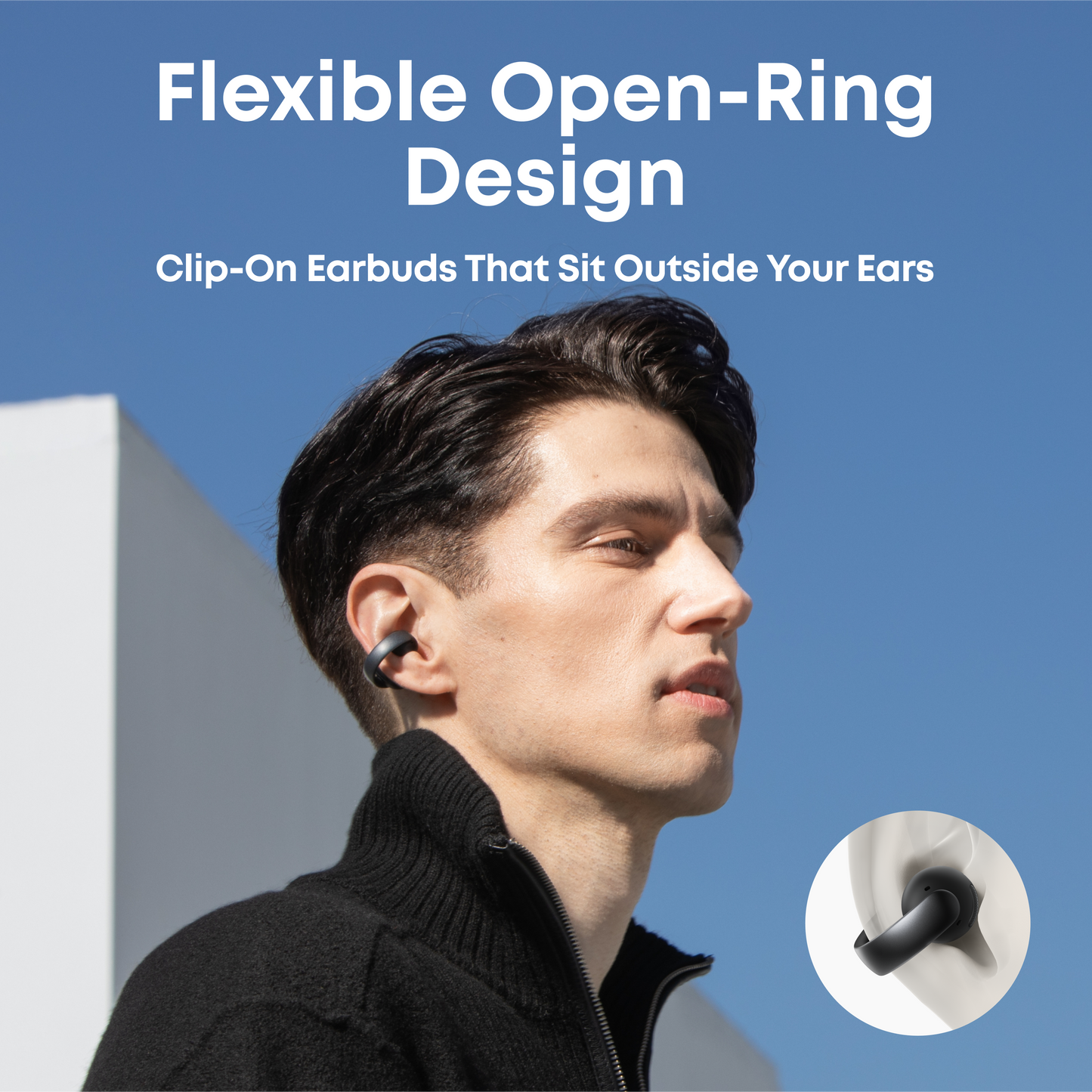 AeroClip | Open-Ear Clip-On Earbuds with Adaptive Comfort