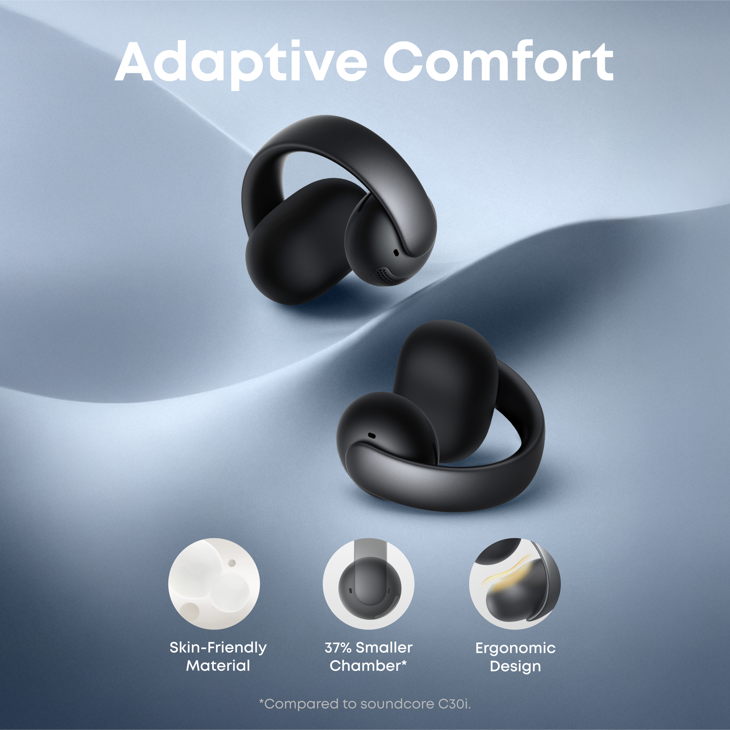 AeroClip | Open-Ear Clip-On Earbuds with Adaptive Comfort