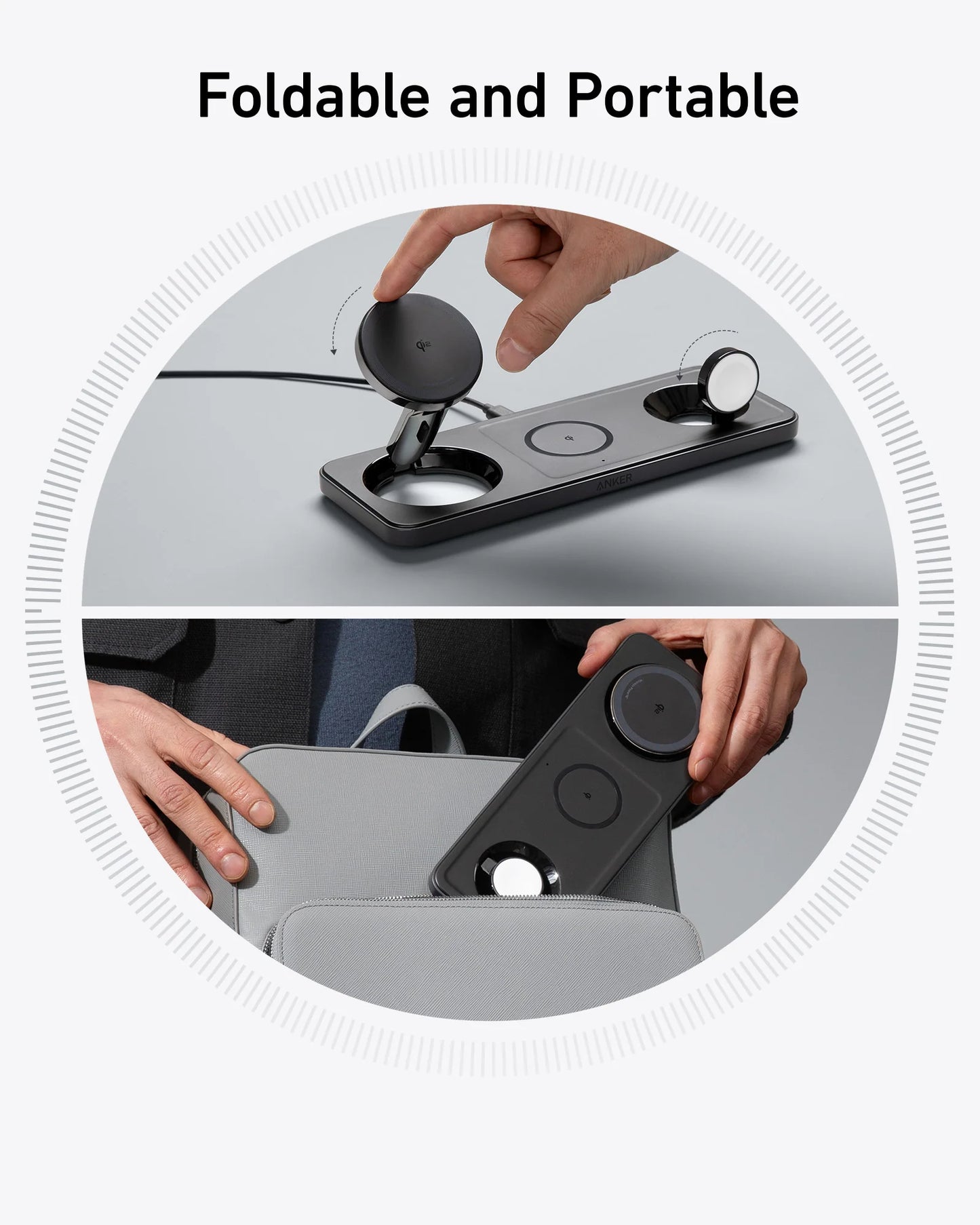 Anker MagGo Wireless Charging Station (3-in-1 Pad)