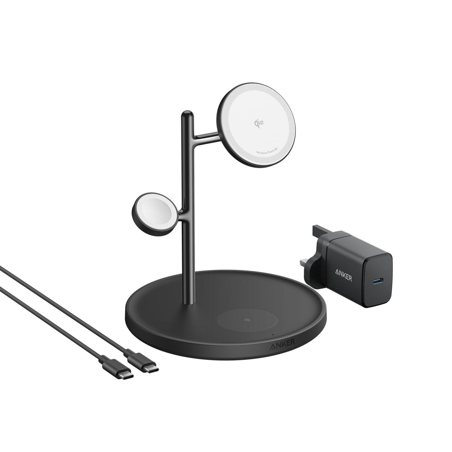 Anker MagGo Wireless Charging Station (3-in-1 Stand)