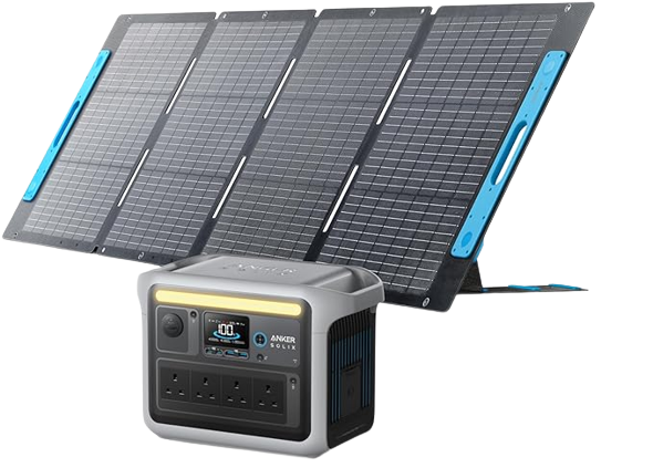 Anker SOLIX C1000 Solar Generator + 200W Solar Panel