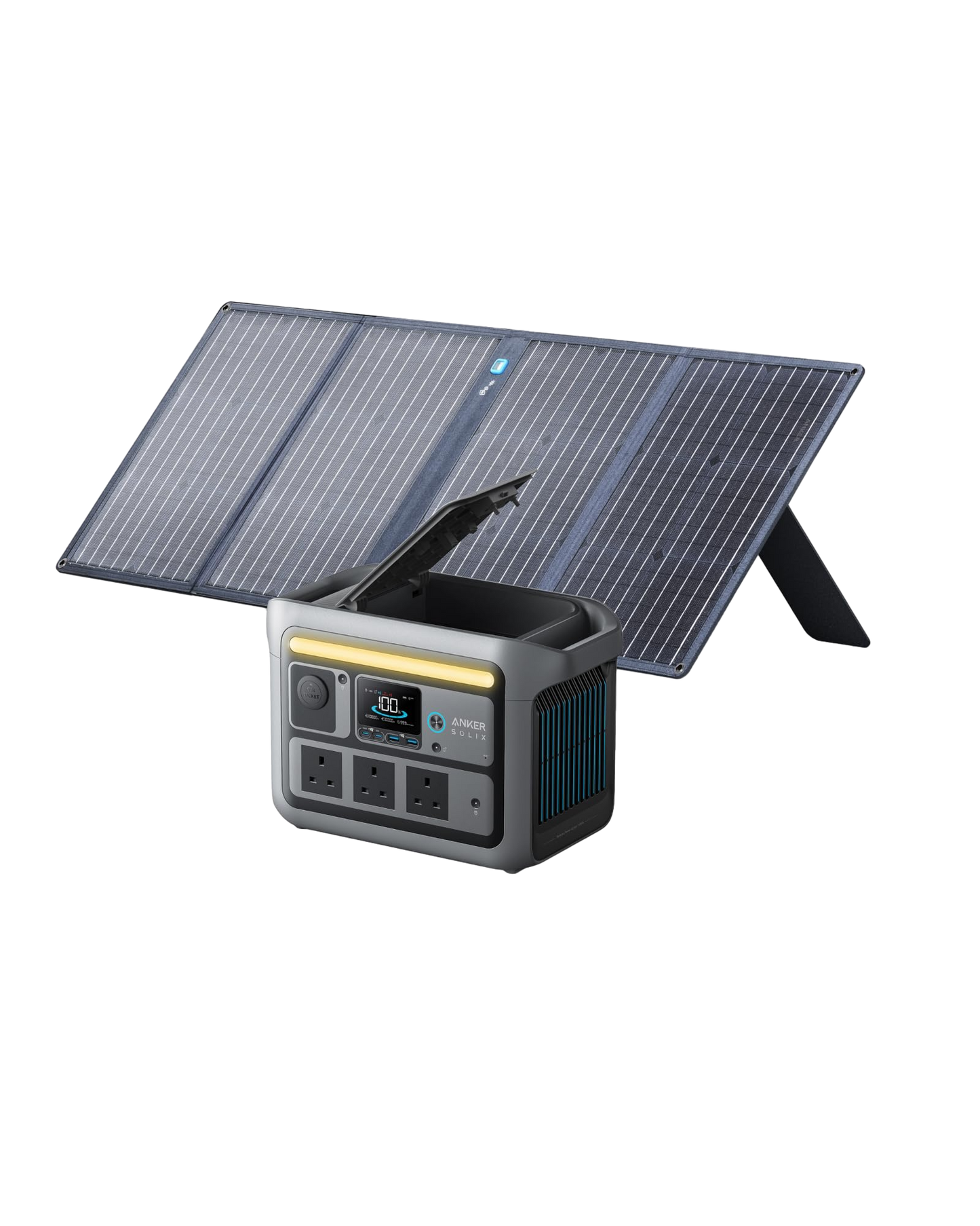 Anker SOLIX C800 Portable Power Station - 768Wh | 1,200W