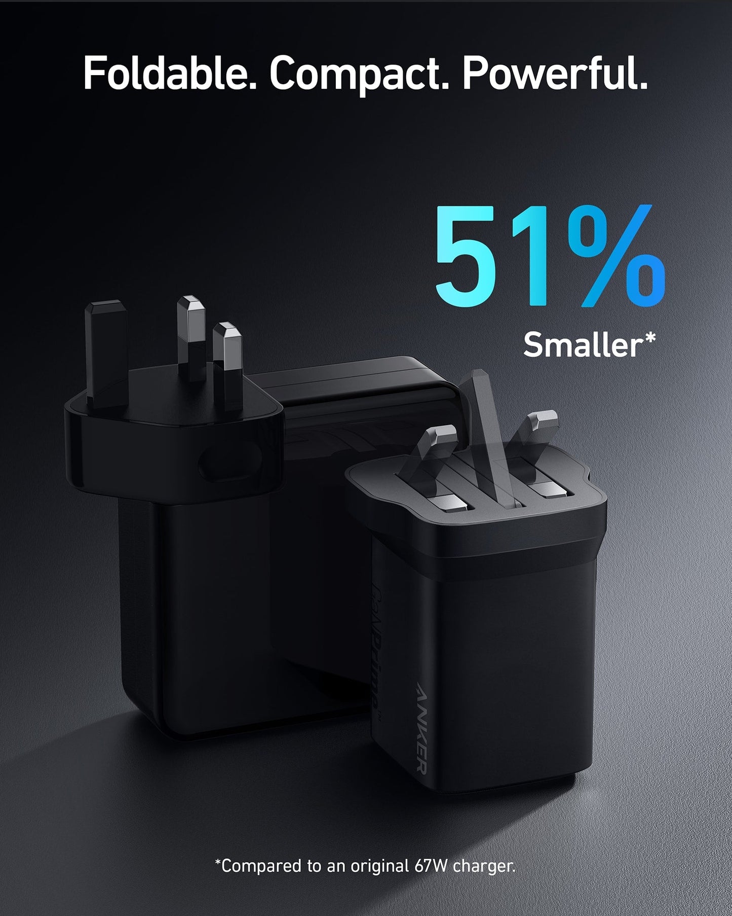 Anker Prime 67W GaN Wall Charger (3 Ports)