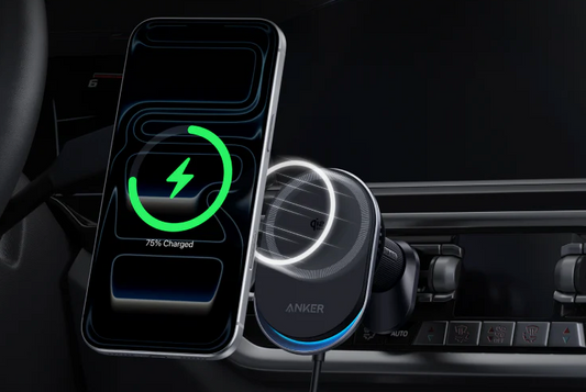 Car phone holder wireless charger