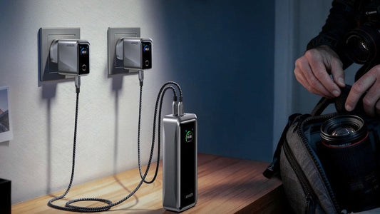 Charging an anker power bank