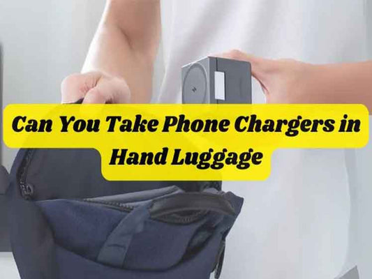 Can you take phone chargers in hand luggage