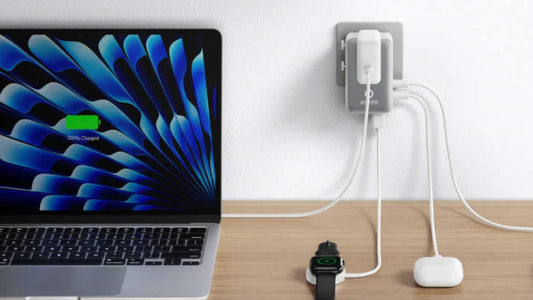 Anker Nano travel adapter plugged-in