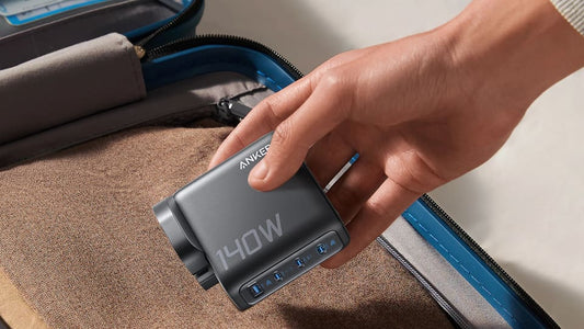 Packing laptop charger in luggage