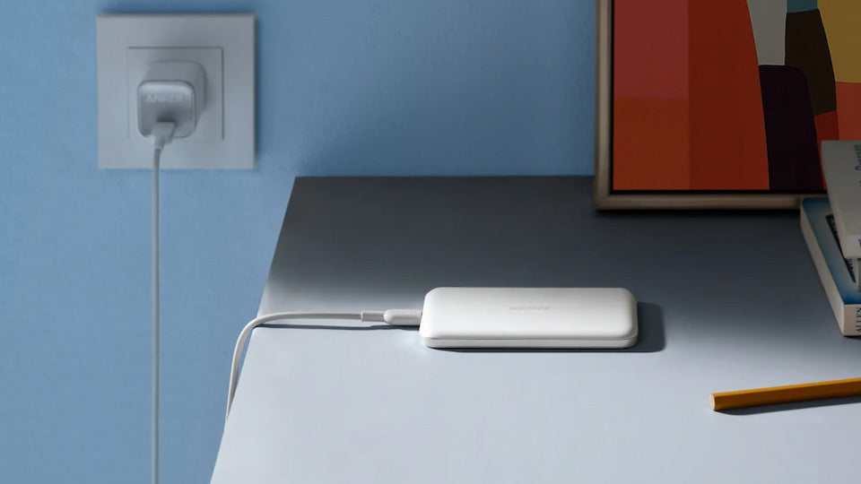 Charging Anker power bank