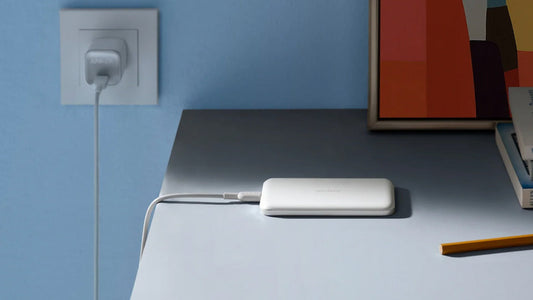 Charging Anker power bank