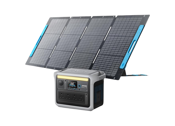 Anker SOLIX C1000 Solar Generator (Portable Power Station with Solar Panel (200W))