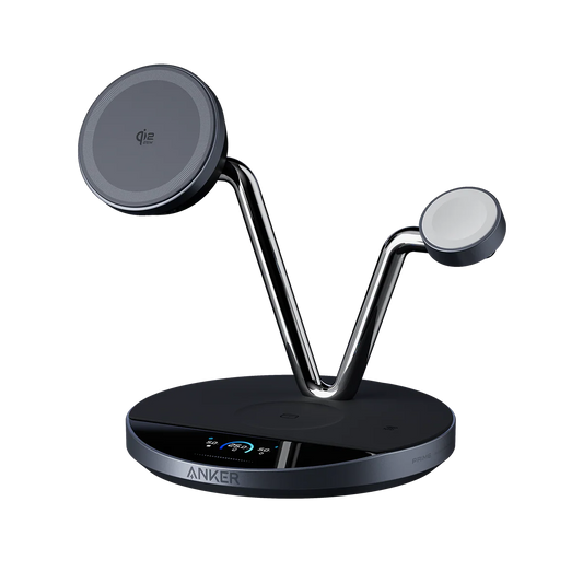 Anker Prime Wireless Charging Station (3-in-1, MagGo, AirCool, Dock Stand)
