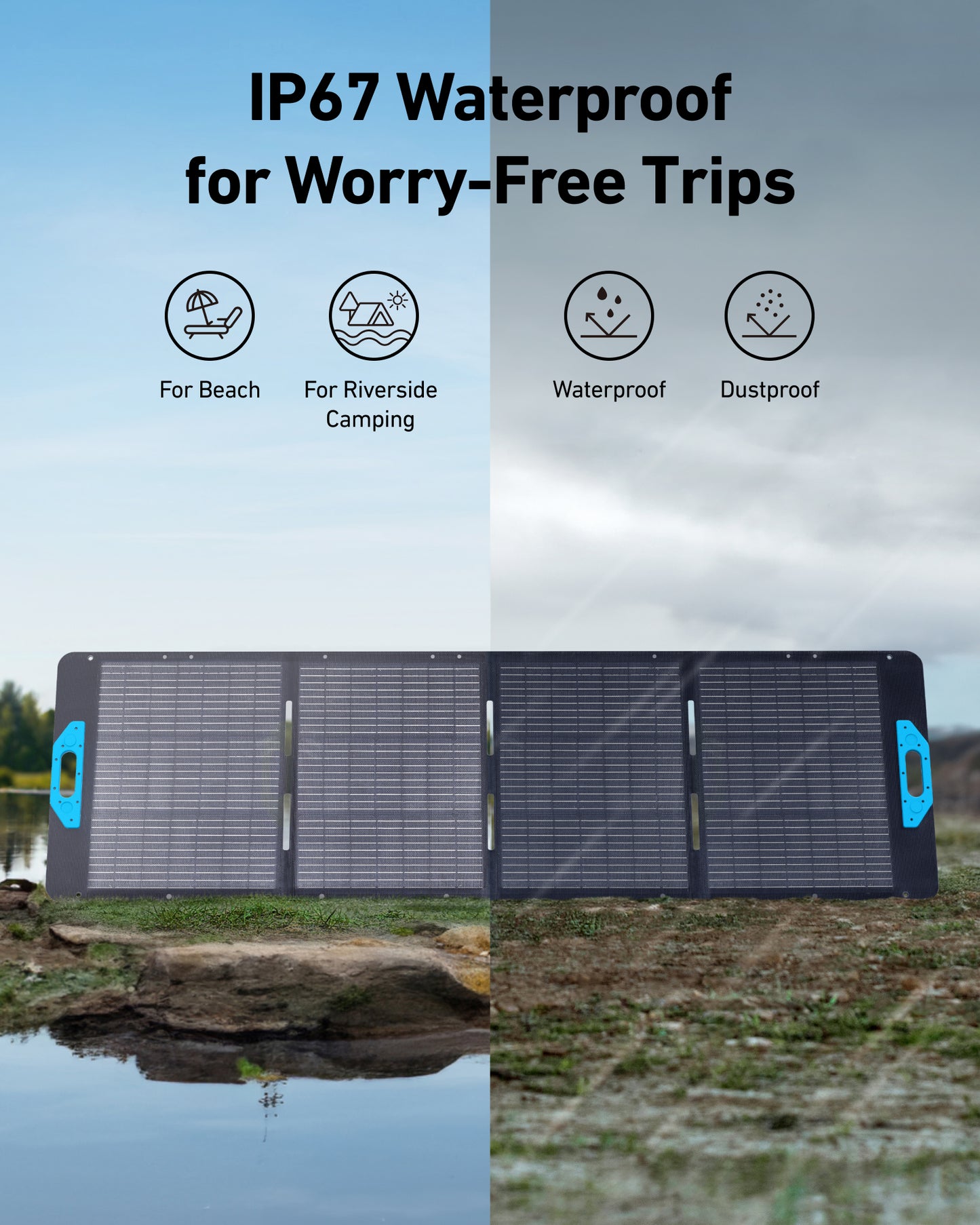 Anker SOLIX <b>PS400</b> Portable Solar Panel (400W)