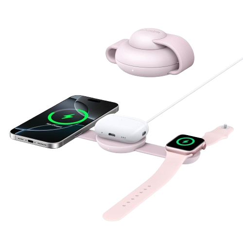 Anker MagGo Wireless Charging Station (3-in-1, Foldable Pad)