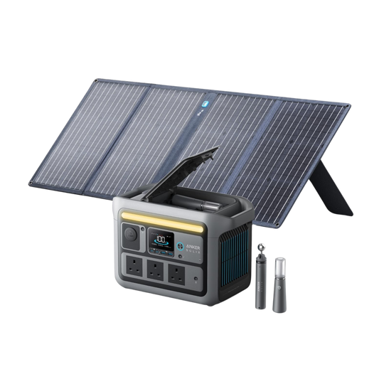 Anker SOLIX <b>C800 Plus</b> Portable Power Station + 100W Solar Panel  - NEW