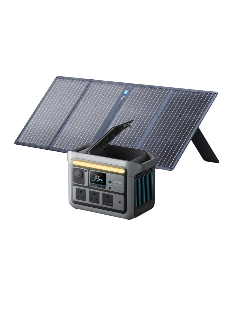 Anker SOLIX &lt;b&gt;C800&lt;/b&gt; Solar Generator + 100W Solar Panel