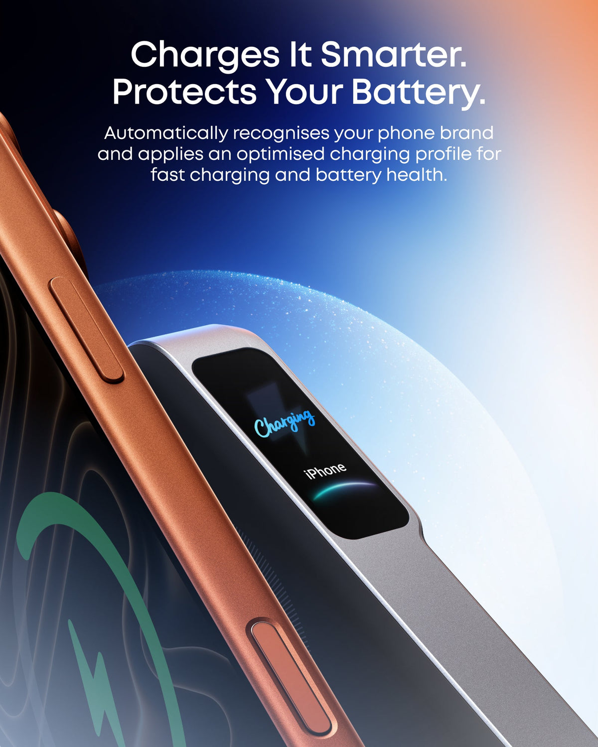 Anker MagGo Power Bank 2 Pro, Qi2 25W 10,000mAh Battery with Cooling Fan