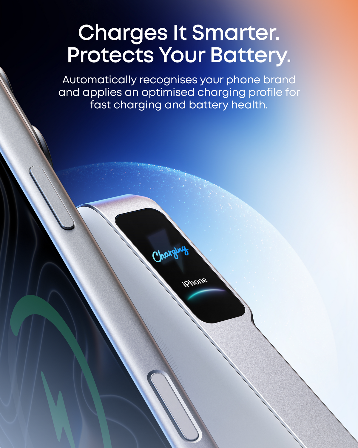 Anker MagGo Power Bank 2 Pro, Qi2 25W 10,000mAh Battery with Cooling Fan