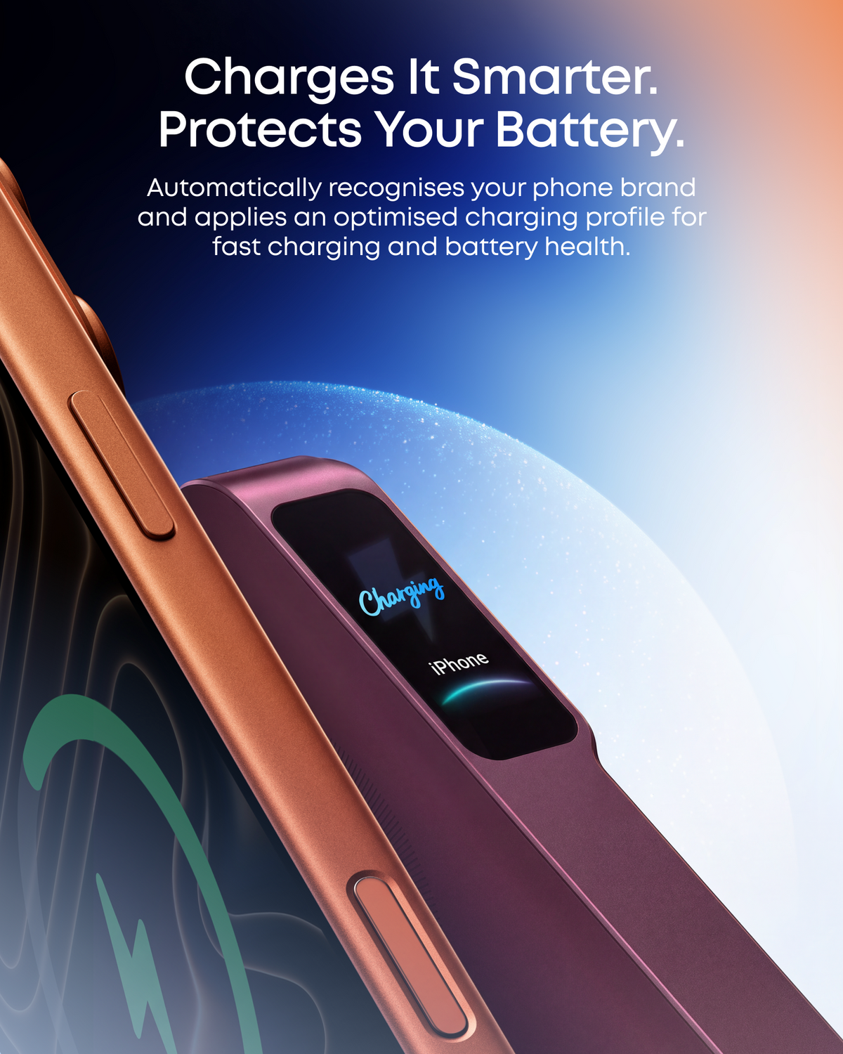 Anker MagGo Power Bank 2 Pro, Qi2 25W 10,000mAh Battery with Cooling Fan