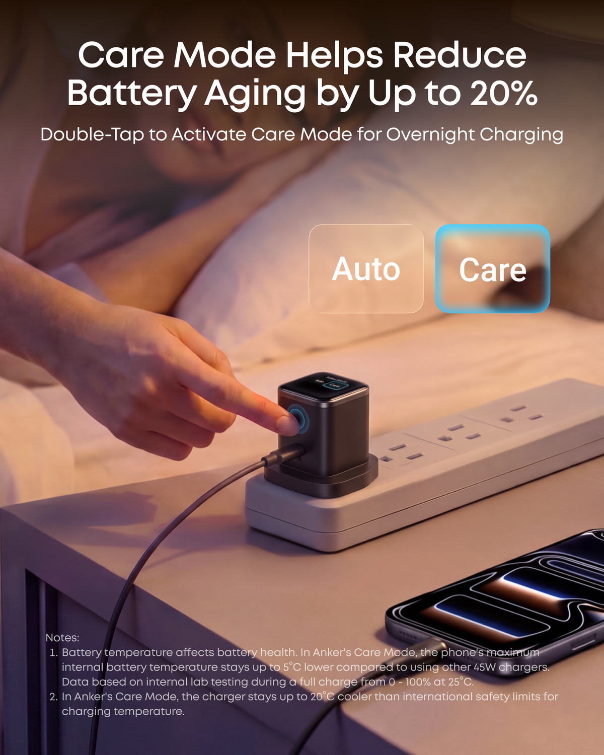 Anker Nano Charger (45W, Smart Display, 2-Pack)