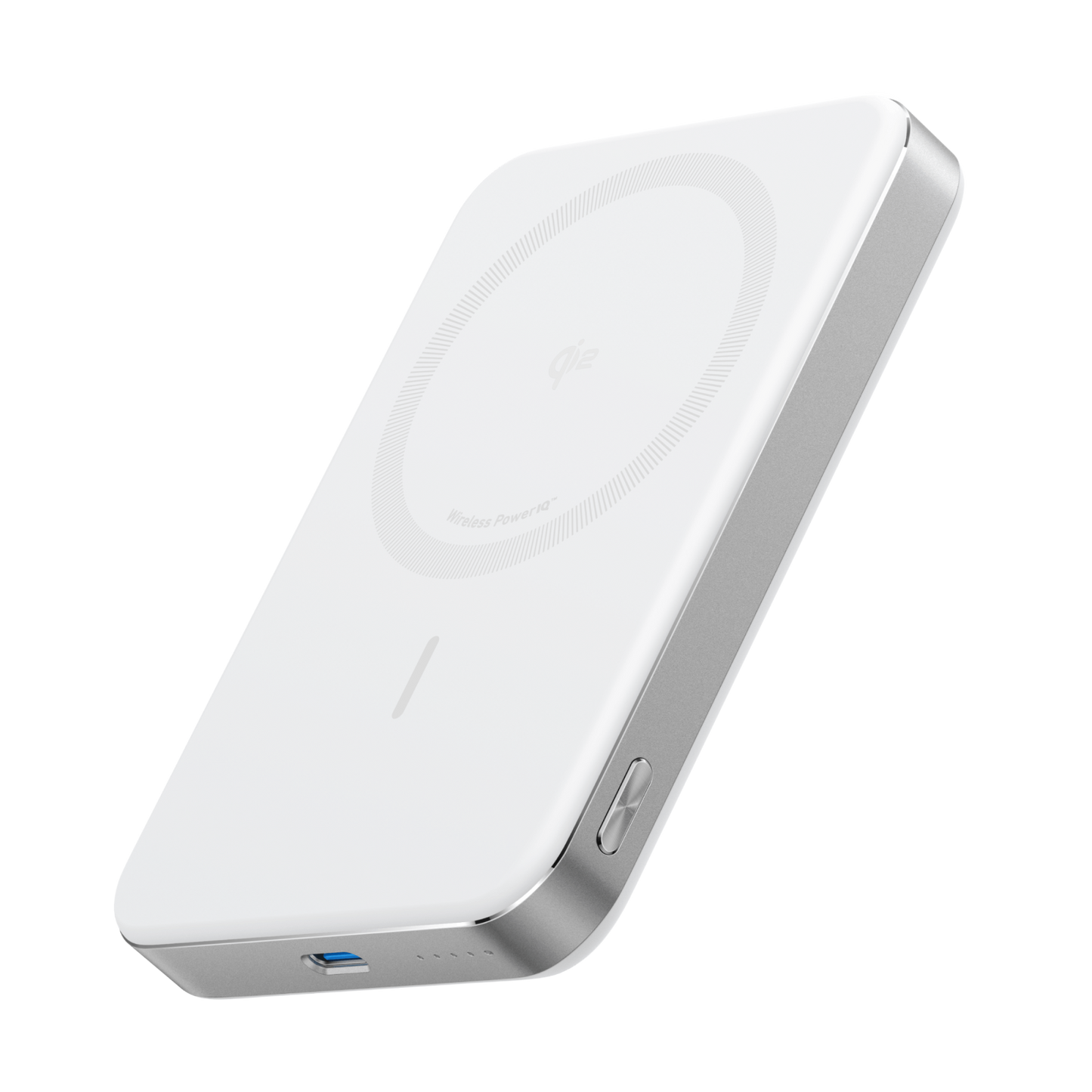 Anker MagGo Power Bank, 10,000mAh Wireless Charger, Ultra-Slim, 15W Fast Charging
