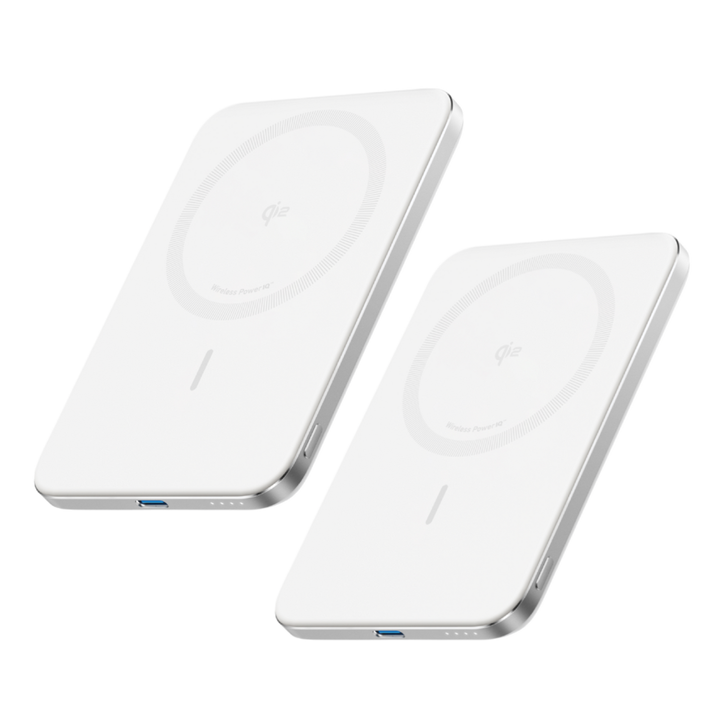 Anker Nano Power Bank, 5,000mAh Wireless Charger, Ultra-Slim, 15W Fast Charging｜2-Pack