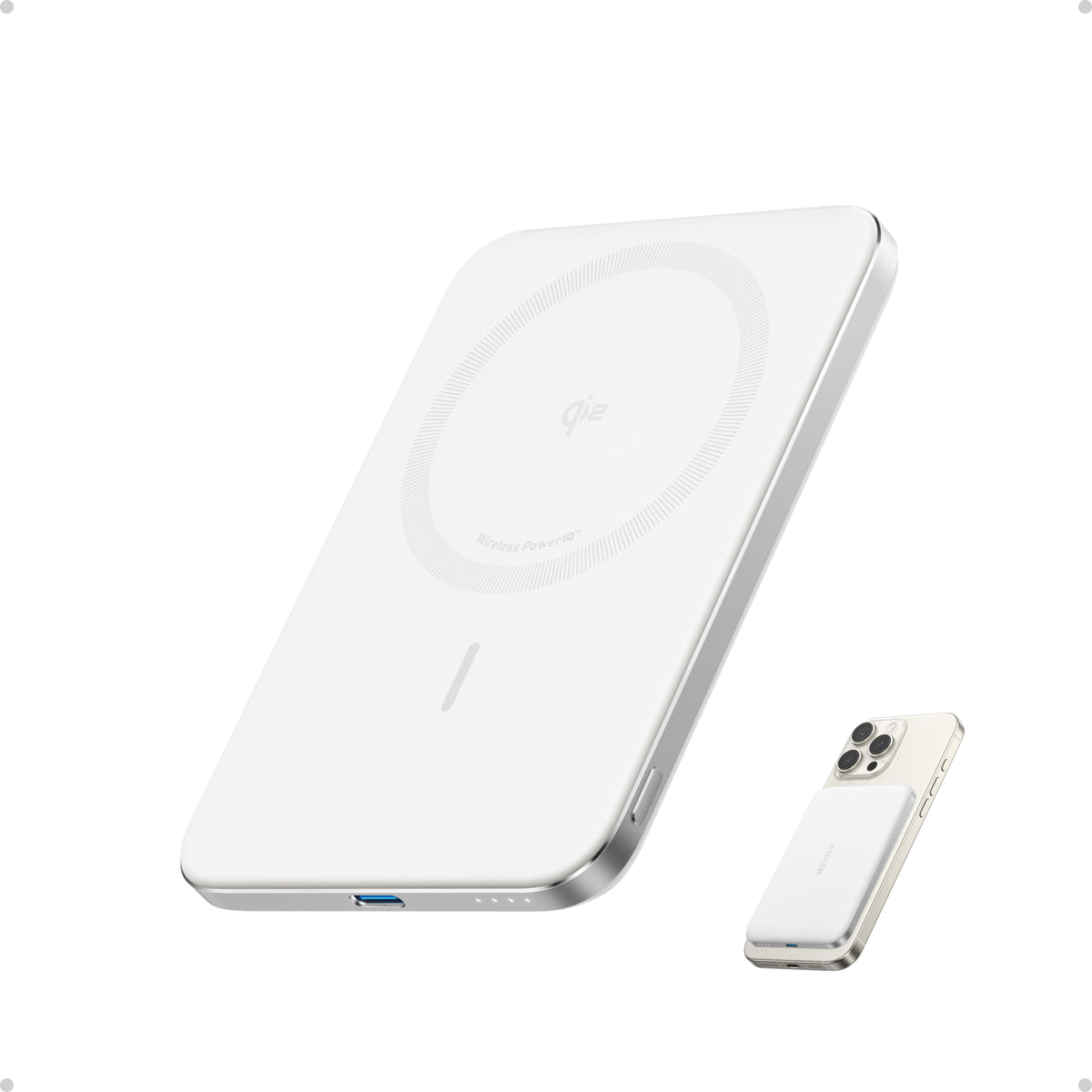 Anker Nano Power Bank (5K, MagGo, Slim)