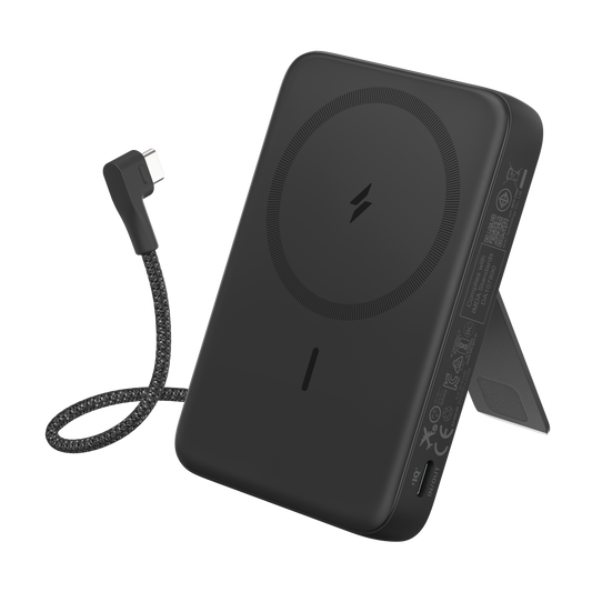 Anker Zolo Magnetic Power Bank, 10K Wireless Charger, 30W Max Fast Charging
