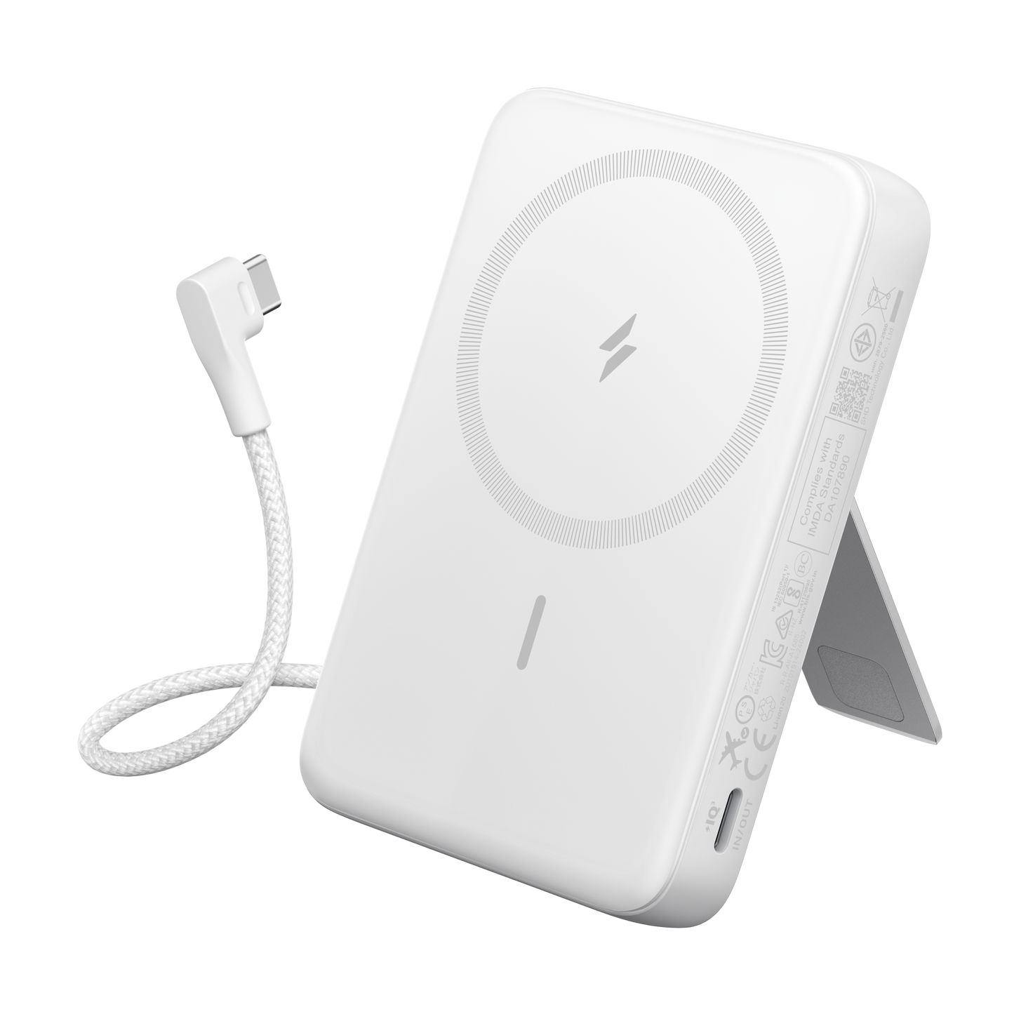 Anker Zolo Magnetic Power Bank, 10K Wireless Charger, 30W Max Fast Charging