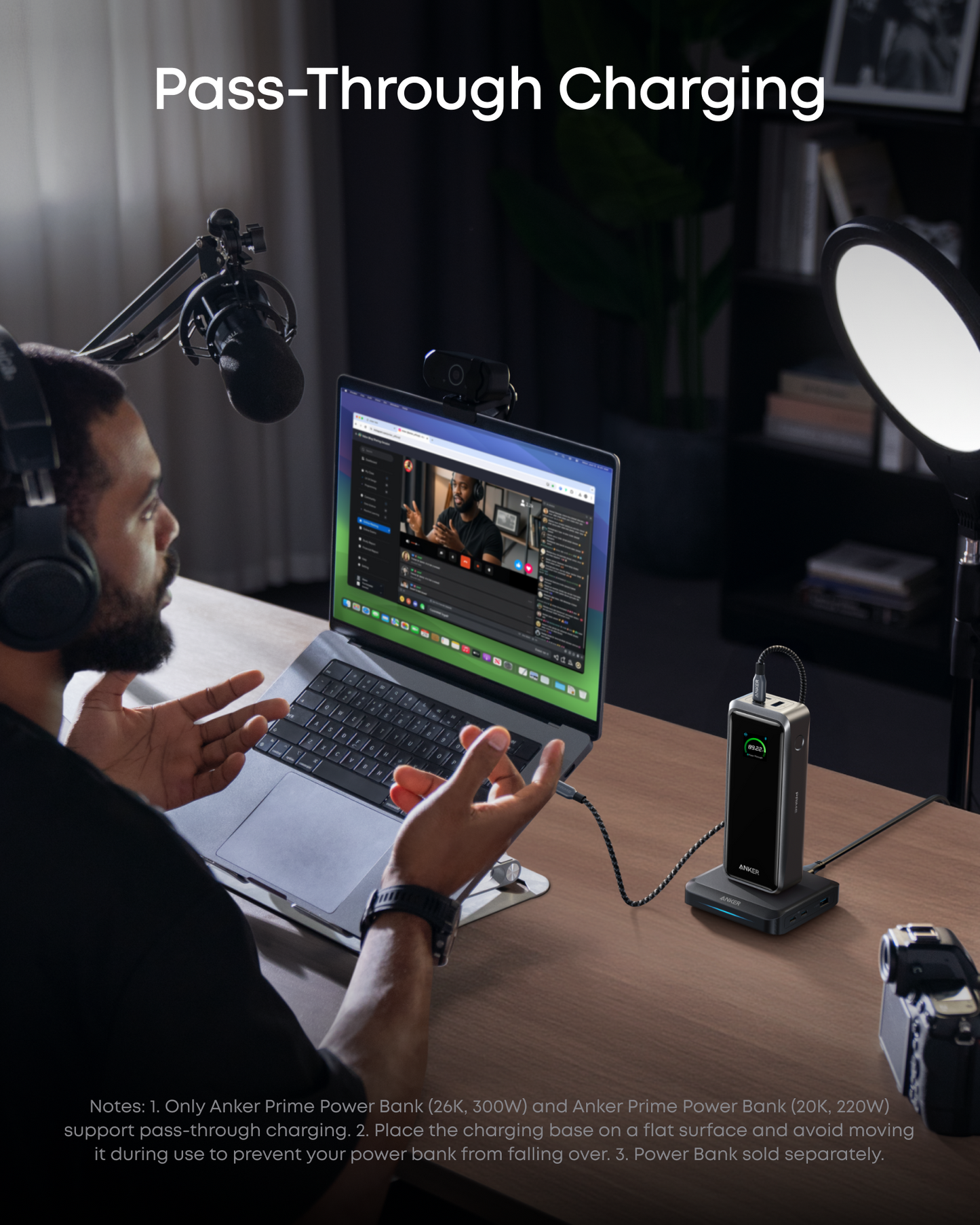 Anker Prime Charging Base (150W, 3 Ports)