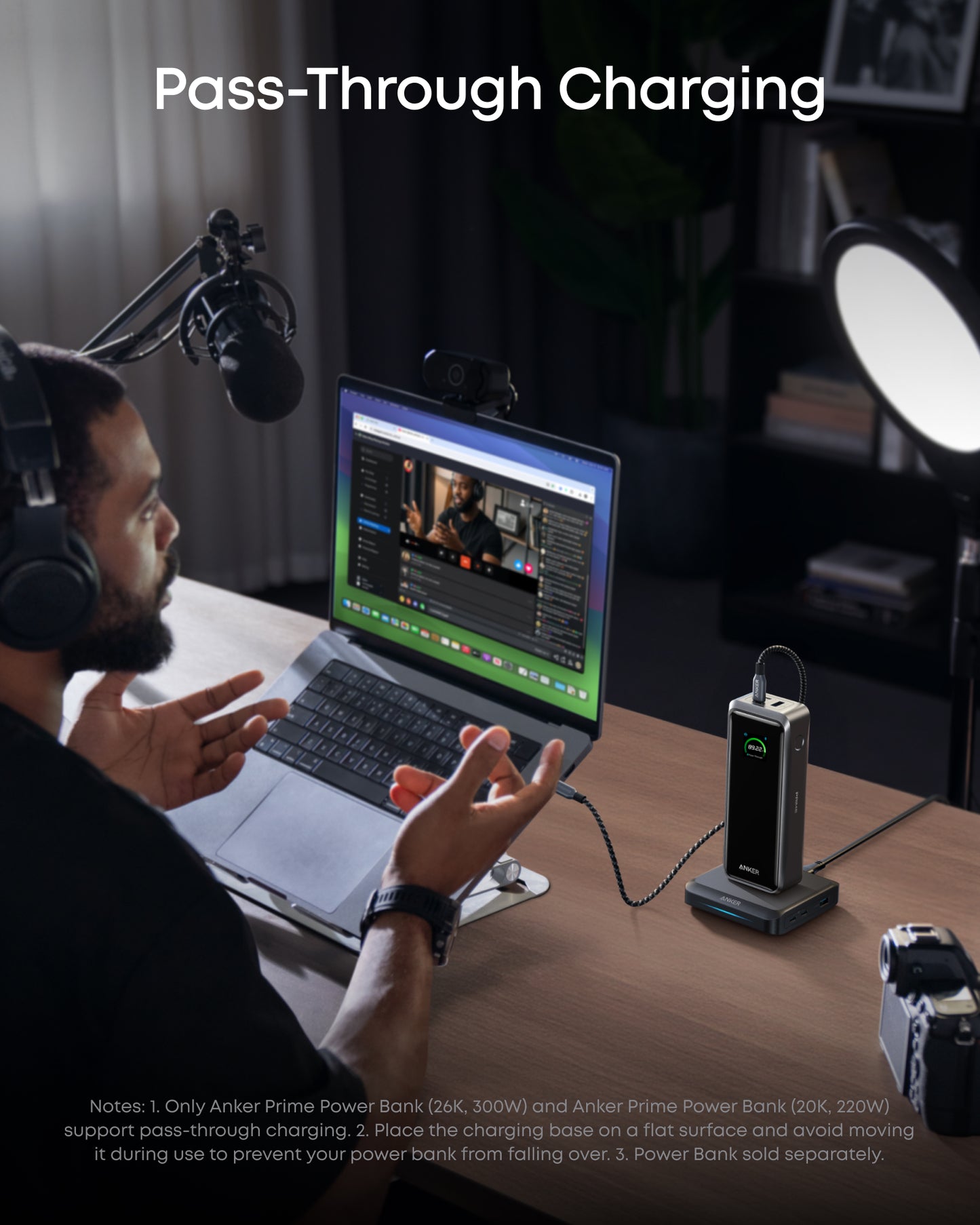 Anker Prime Charging Base (150W, 3 Ports)