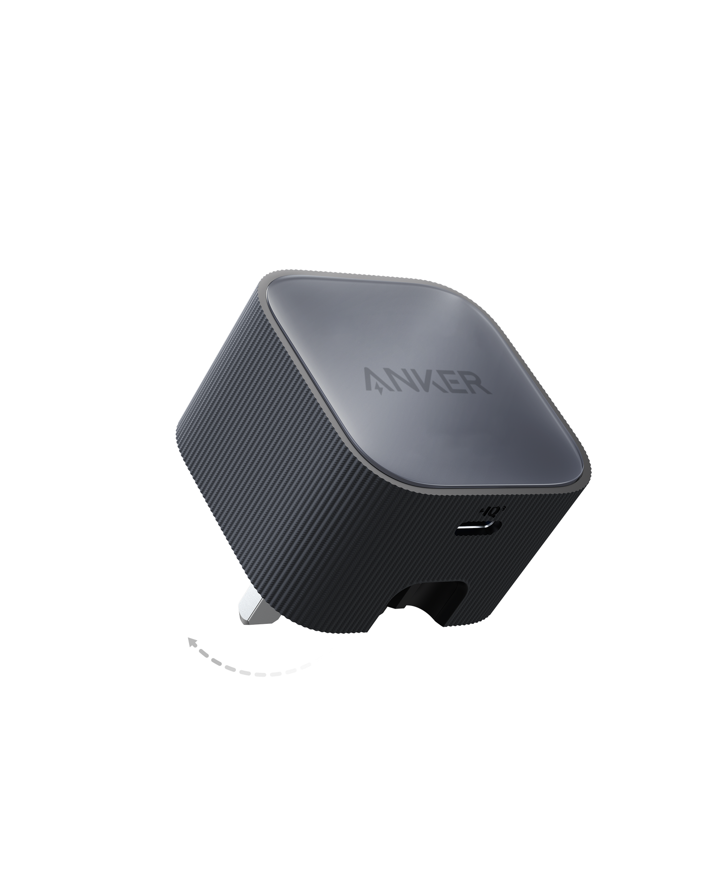 Anker Nano USB-C Wall Charger (30W) and USB-C to USB-C Cable (240W, Upcycled-Braided)