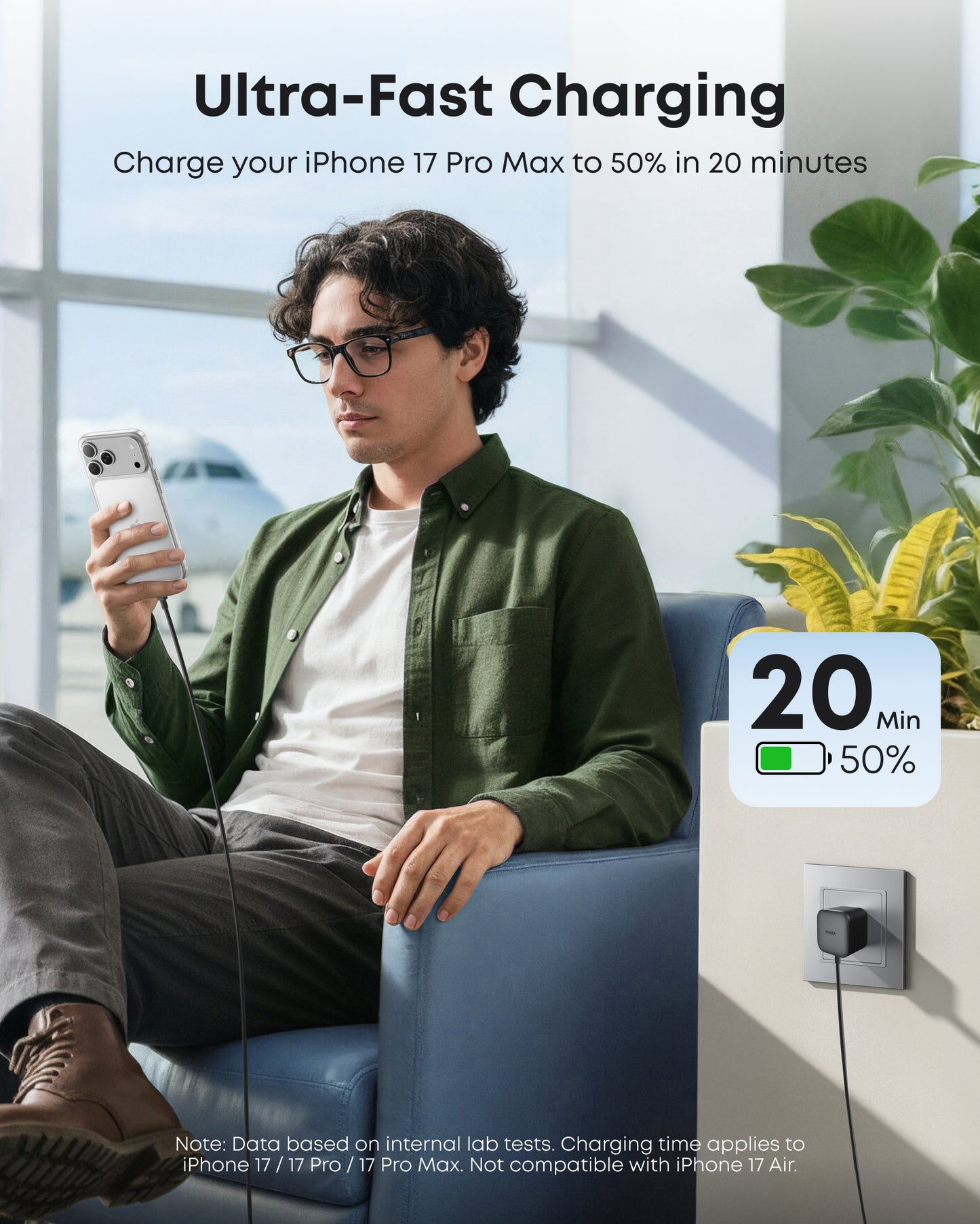 Anker Nano Charger (45W) with USB-C Cable