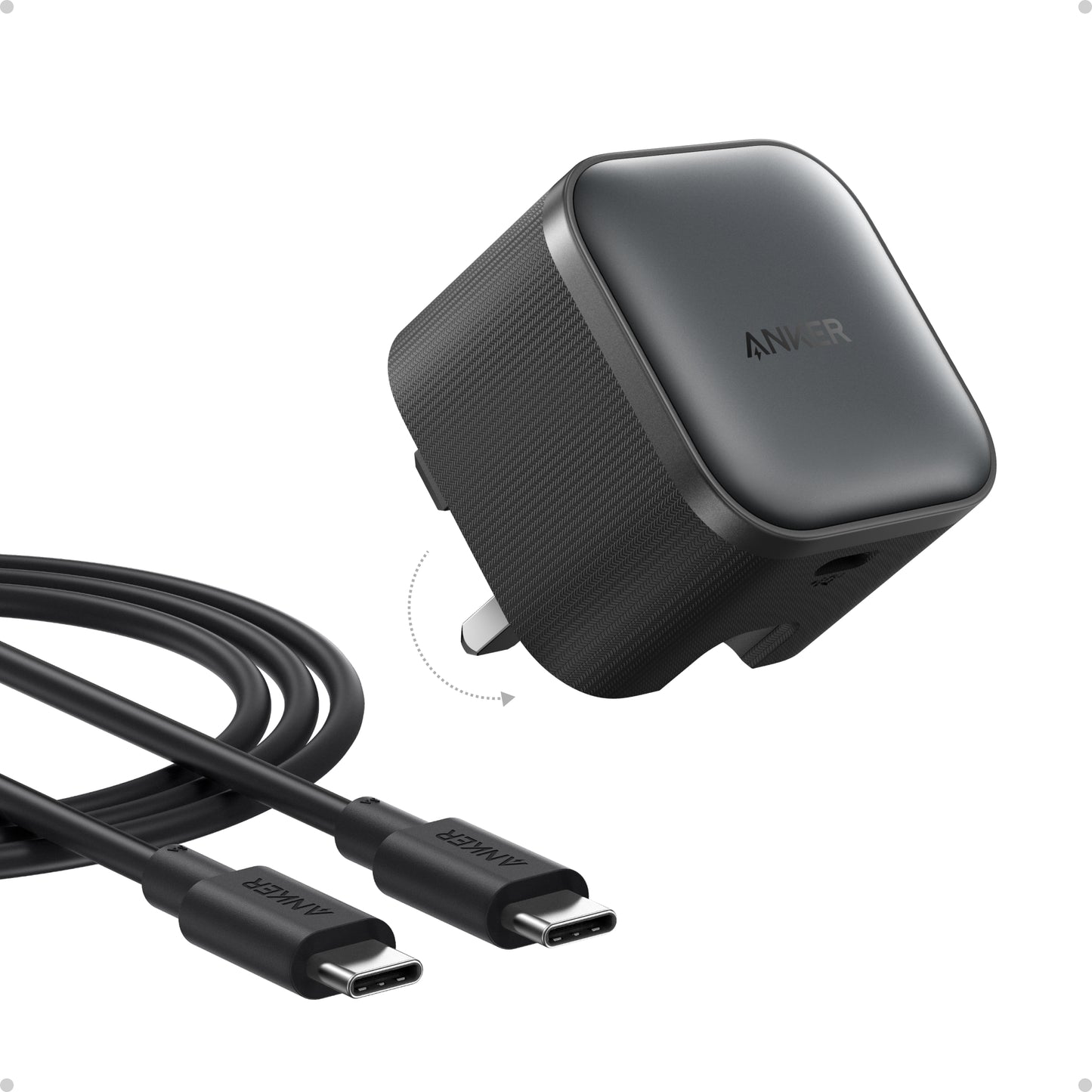 Anker Nano Charger (45W) with USB-C Cable
