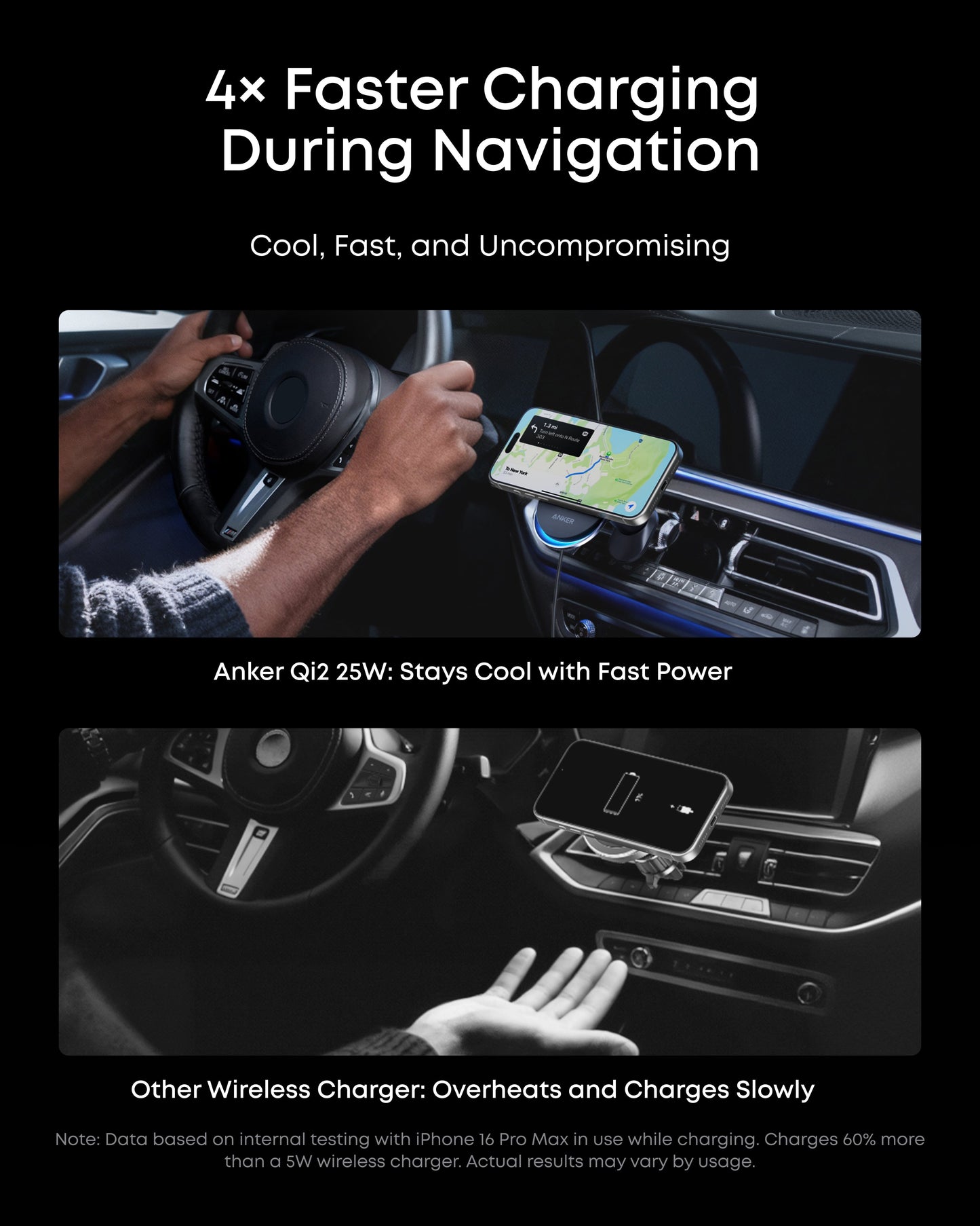 Anker Prime Wireless Car Charger (MagGo, AirCool, Pad)