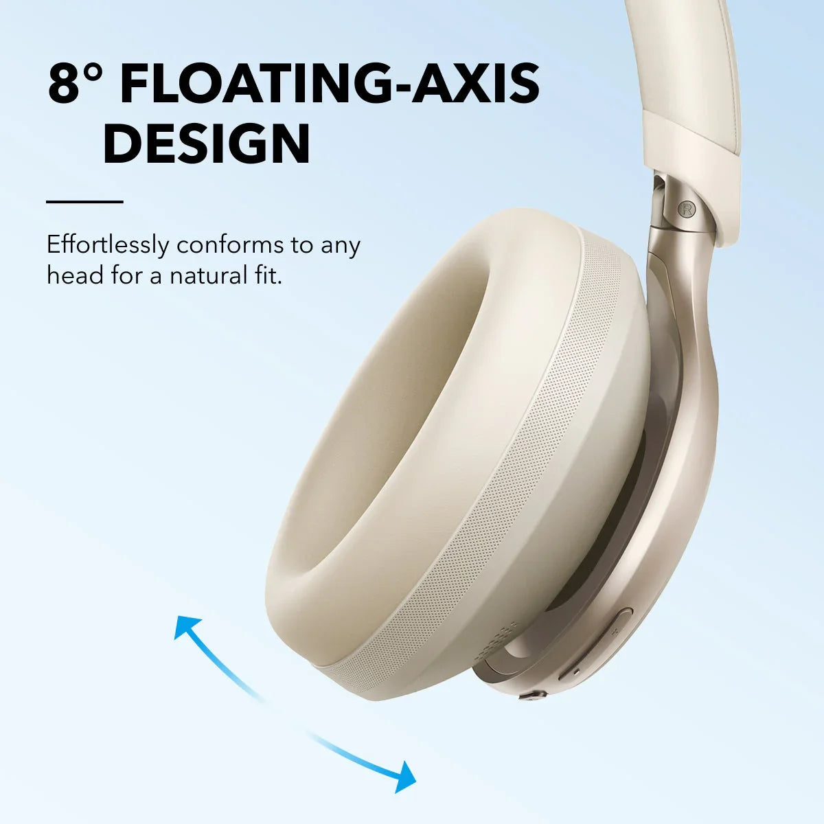 soundcore Space One | Noise Cancelling Headphones, 2X Stronger Voice Reduction