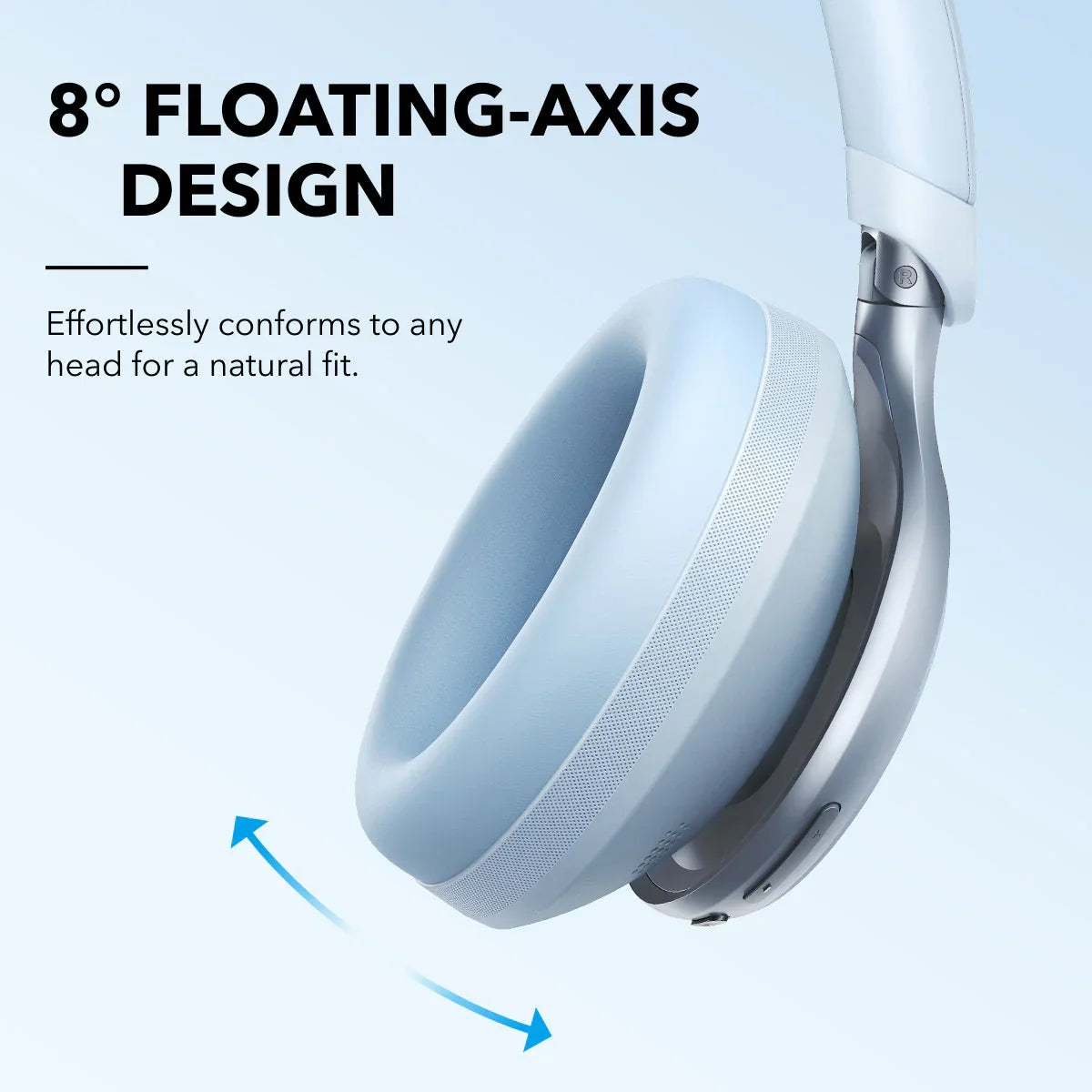 soundcore Space One | Noise Cancelling Headphones, 2X Stronger Voice Reduction