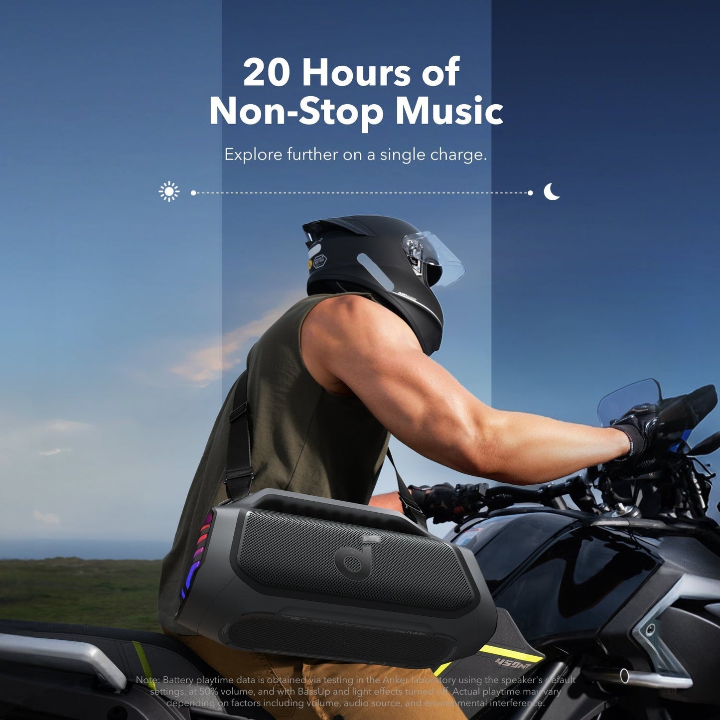 soundcore Boom 2 Plus | Outdoor Bluetooth Speaker, 140W Sound and RGB Lights