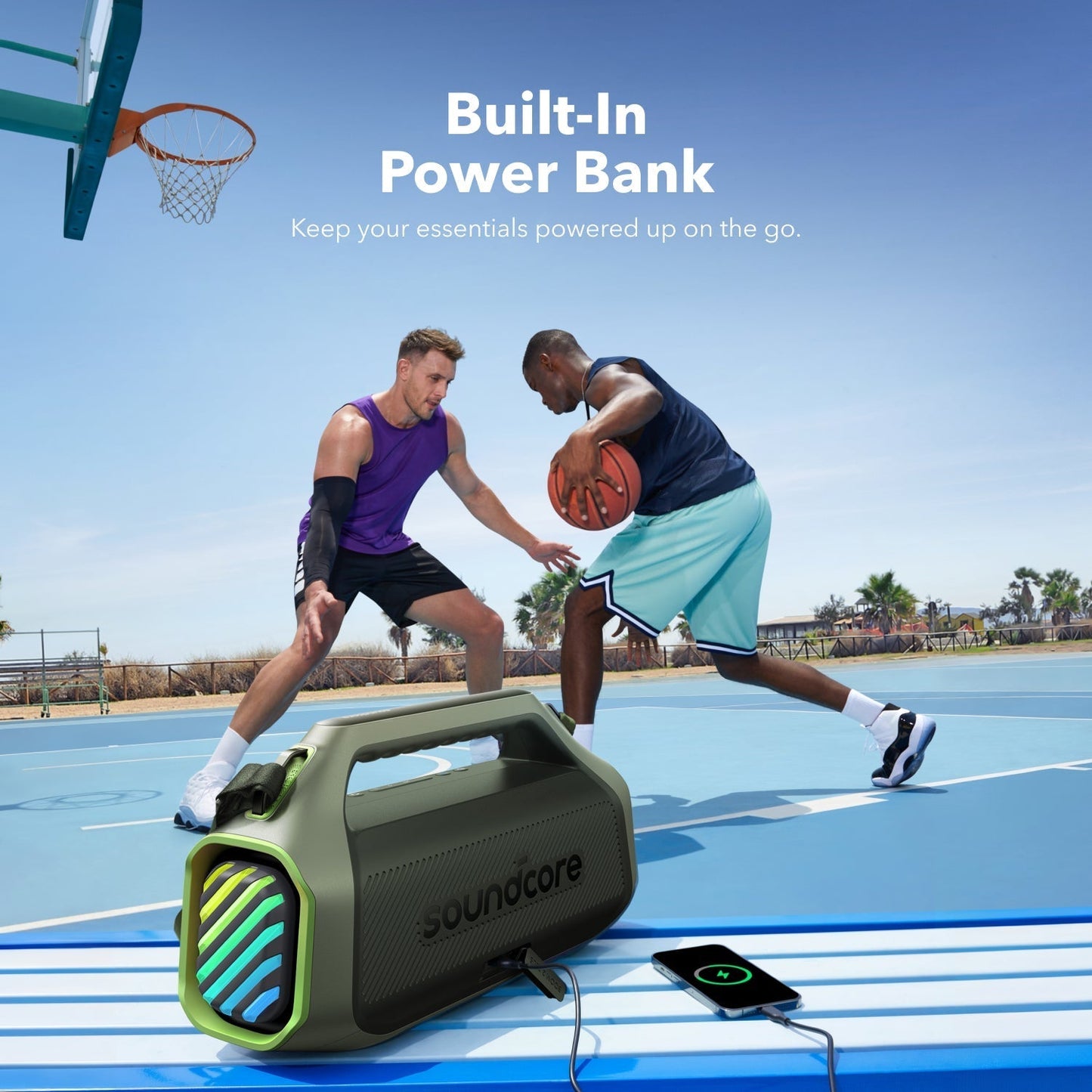 soundcore Boom 2 Plus | Outdoor Bluetooth Speaker, 140W Sound and RGB Lights
