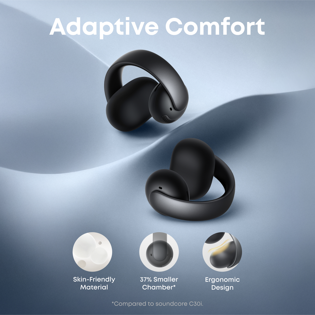 AeroClip | Open-Ear Clip-On Earbuds with Adaptive Comfort