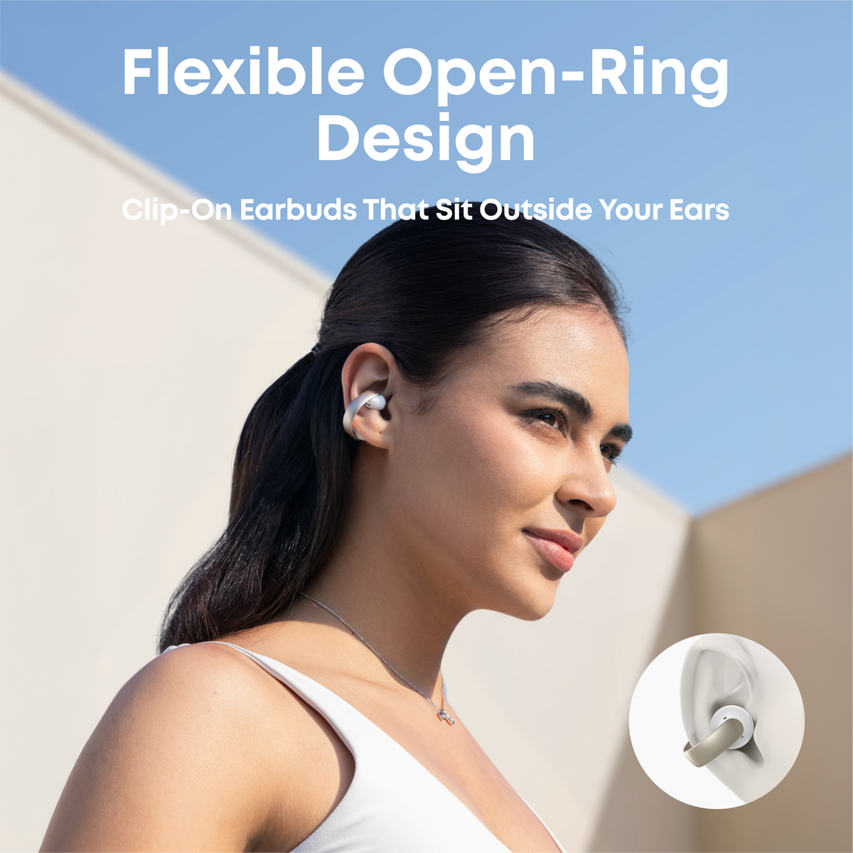 AeroClip | Open-Ear Clip-On Earbuds with Adaptive Comfort
