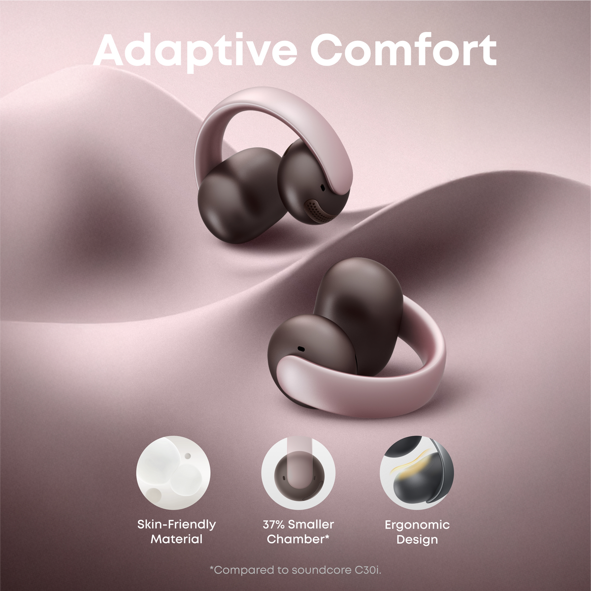 AeroClip | Open-Ear Clip-On Earbuds with Adaptive Comfort