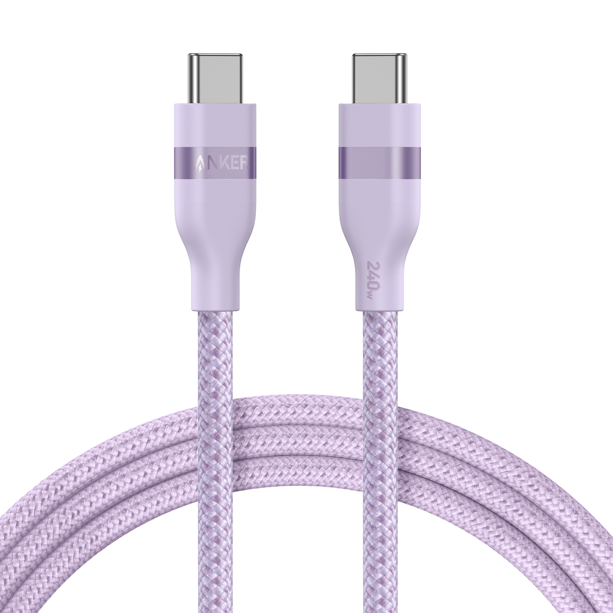 Anker USB-C to USB-C Cable (240W, Upcycled-Braided)