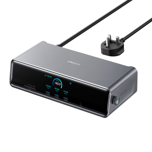 Anker Prime Docking Station (14-in-1, Triple Display, DisplayLink) with DL7400