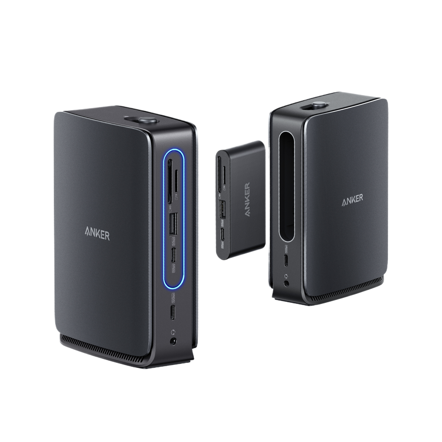 Anker Nano Docking Station (13-in-1, Triple Display, Built-In Removable Hub)