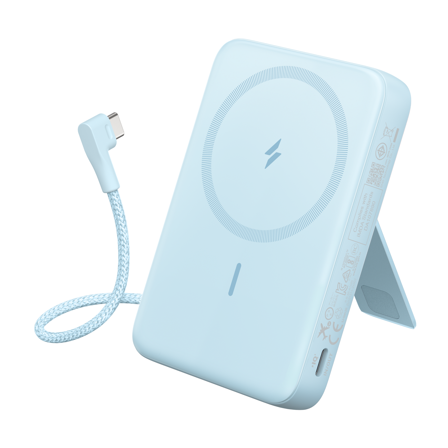 Anker Zolo Magnetic Power Bank, 10K Wireless Charger, 30W Max Fast Charging