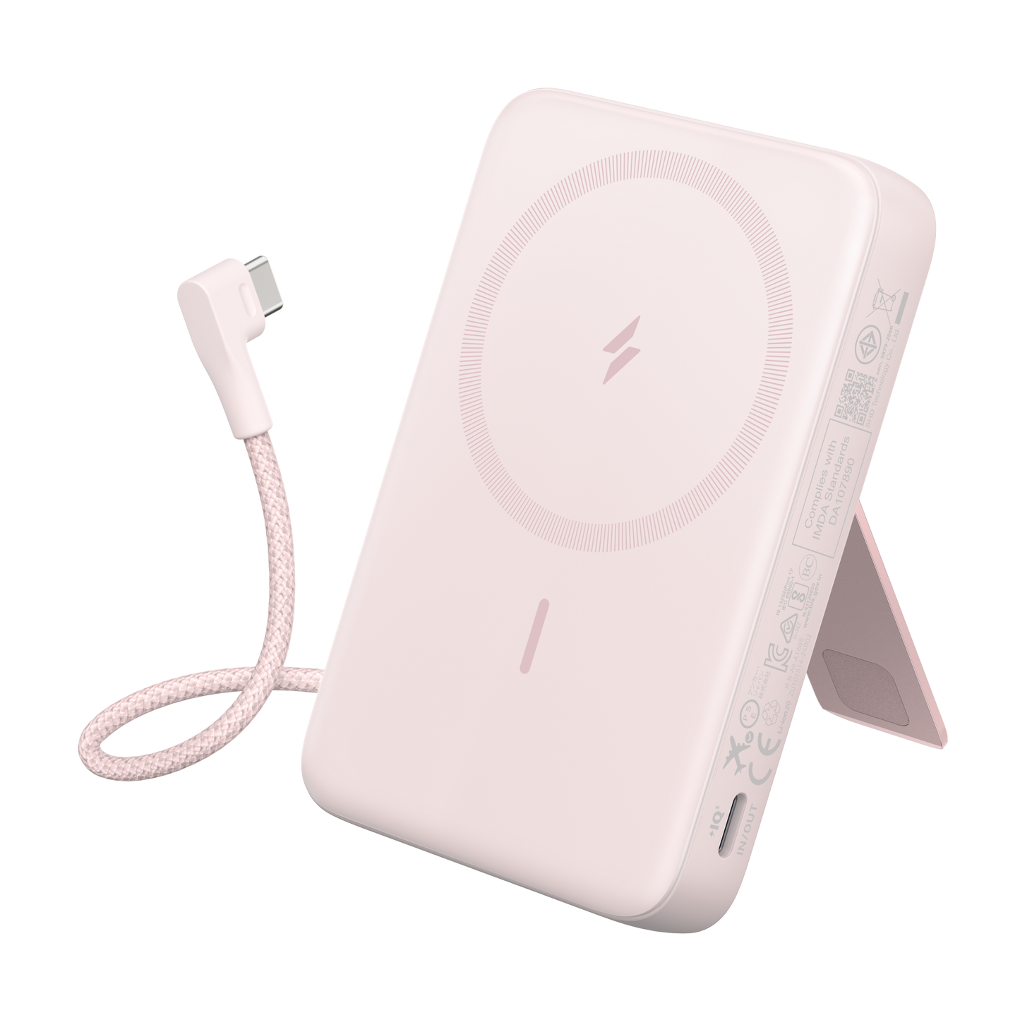 Anker Zolo Magnetic Power Bank, 10K Wireless Charger, 30W Max Fast Charging